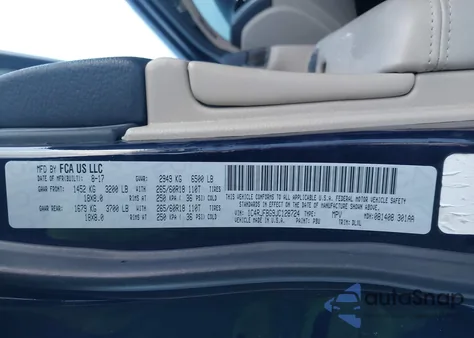 2018 Jeep Grand Cherokee Limited 4X4 from USA, damaged, VIN 1C4RJFBG9JC128724